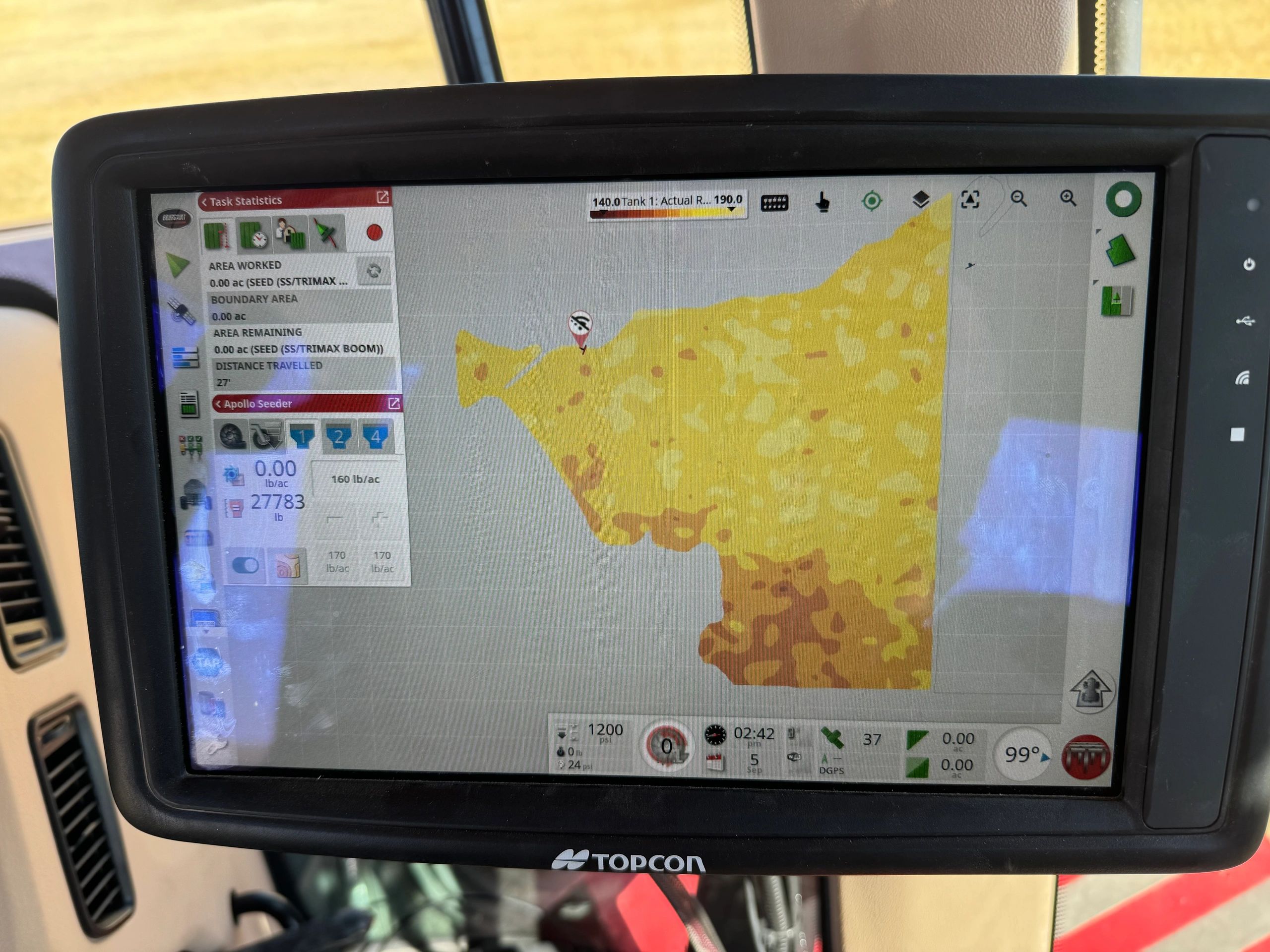 HD soil nutrient map showing zone-level phosphorus variability across a Montana field